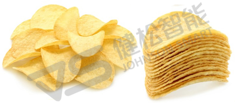 蛋挞薯片饼干米饼智能分拣包装生产线