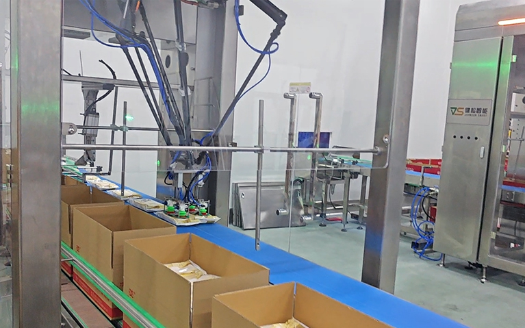 适用于食品拾取与放置的Delta机器人